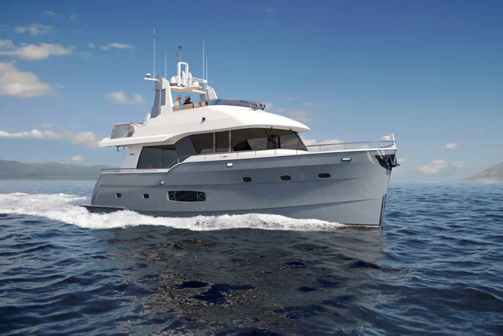 Outer Reef Yachts 550 Trident, MIBS, Miami Boat Shows