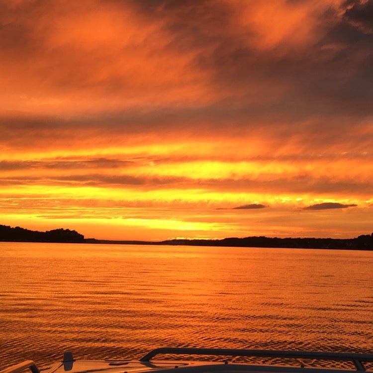 Sunset, Yachting