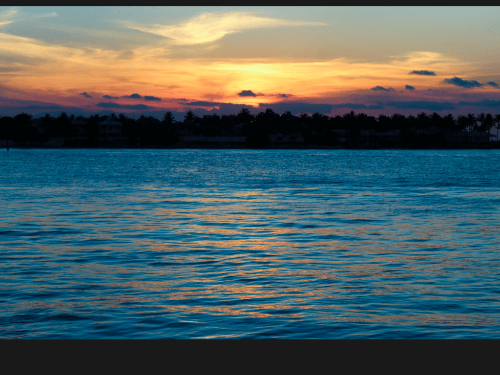 Sunset, Yachting