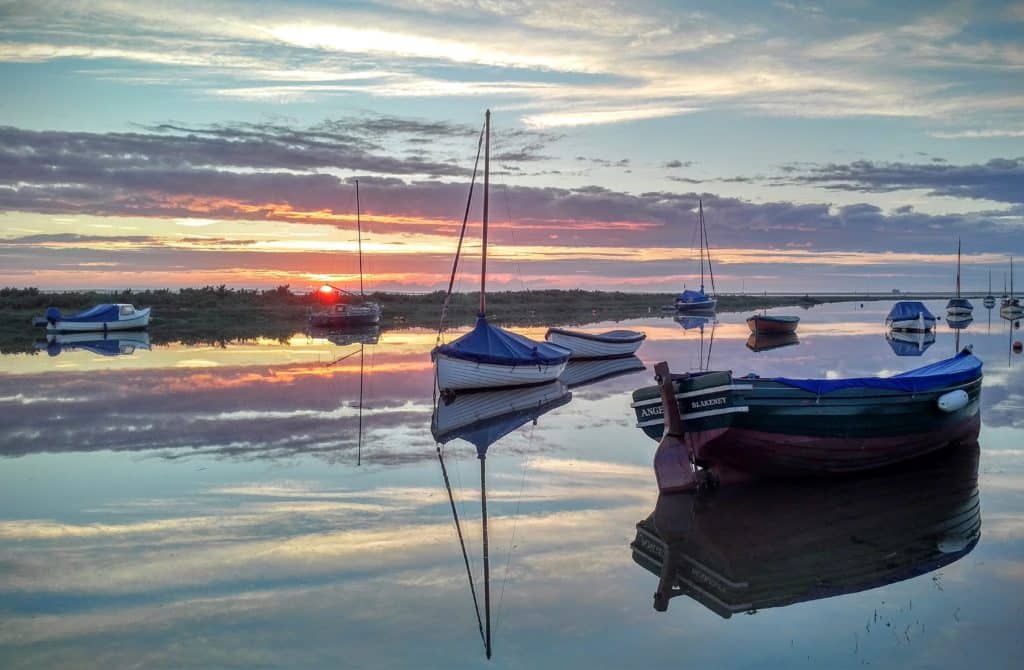 Sunset, Yachting