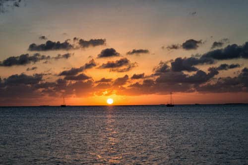 Sunset, Yachting