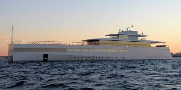 most modern yachts