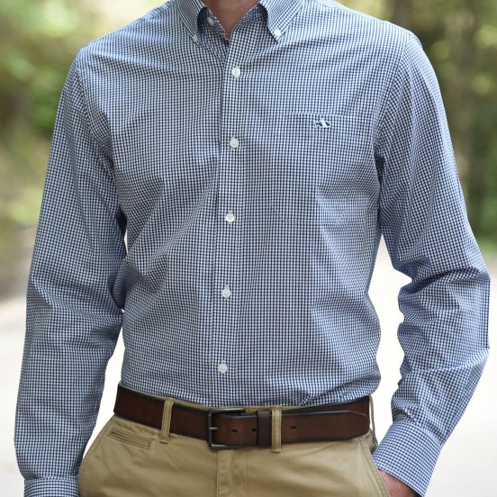 Springwell Check Button Down