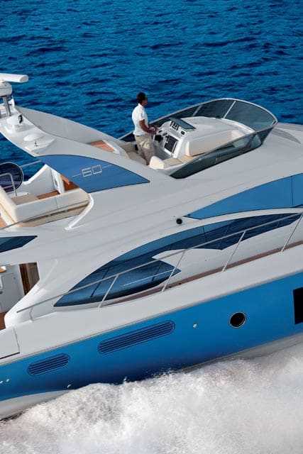 60 foot flybridge yacht