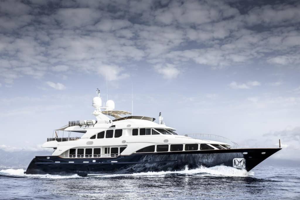 120-foot Benetti yacht