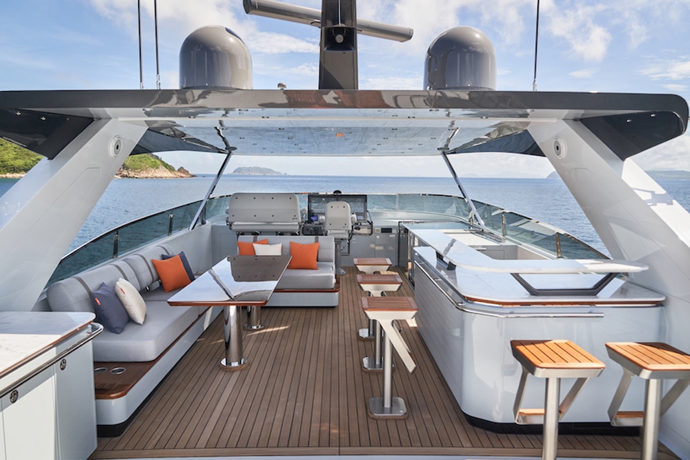 CL Yachts CLB88 upper deck