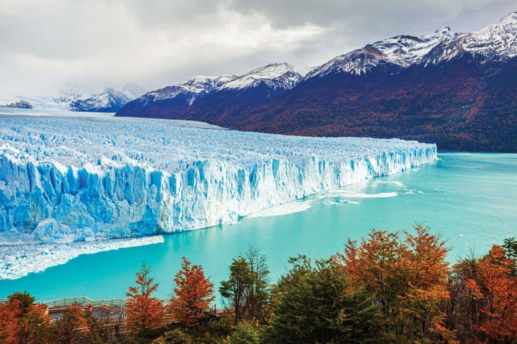 Arctic glaciers and water