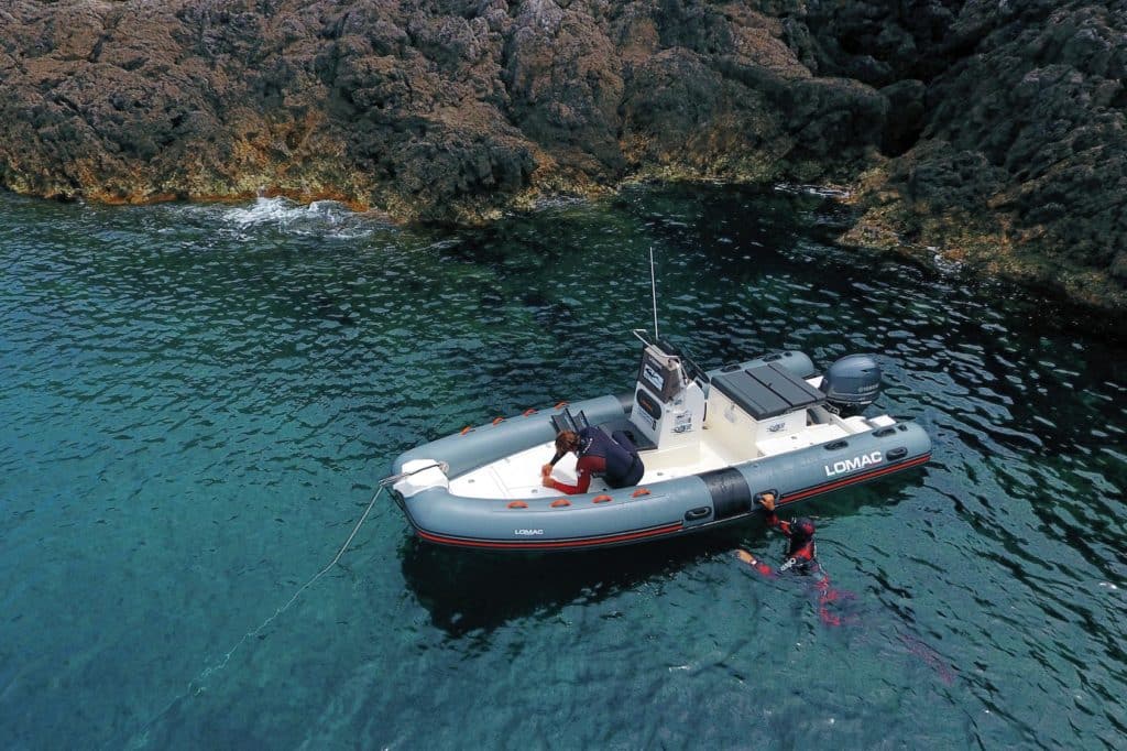 Lomac 540 IN Spearfishing RIB