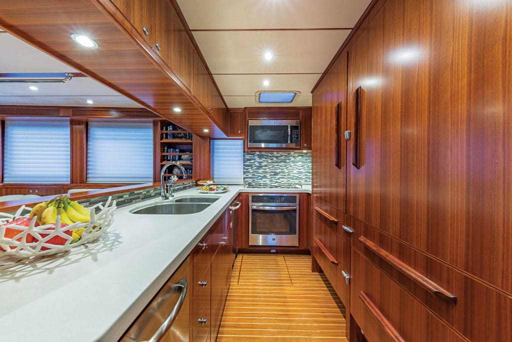 yacht kitchen