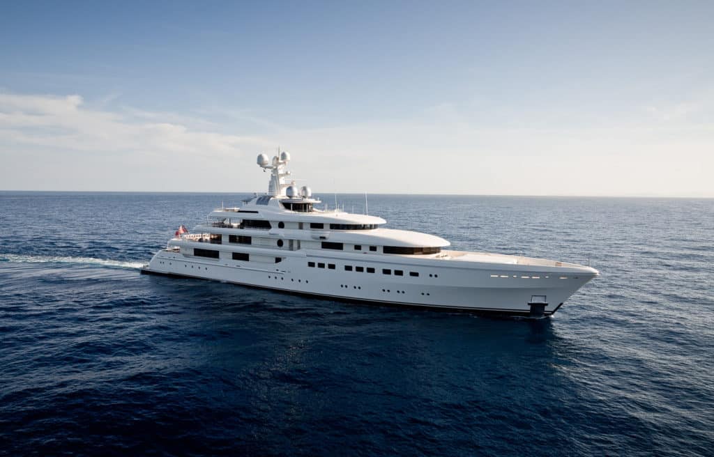 268-foot Abeking & Rasmussen yacht RoMEA