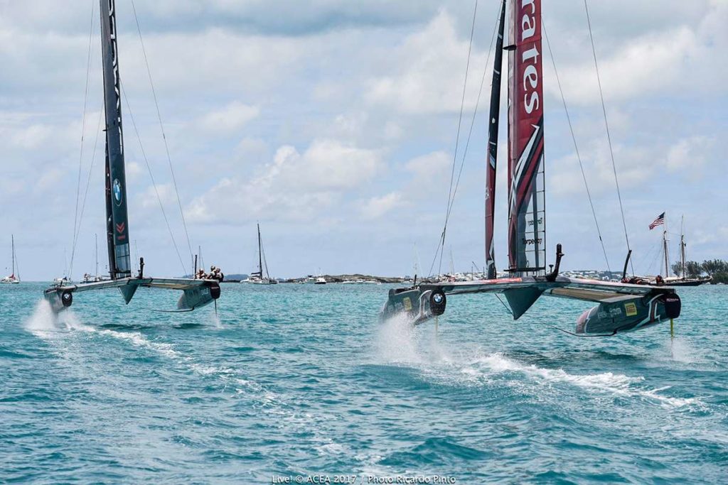 America's Cup, Emirates Team New Zealand, Oracle Team USA, AC35