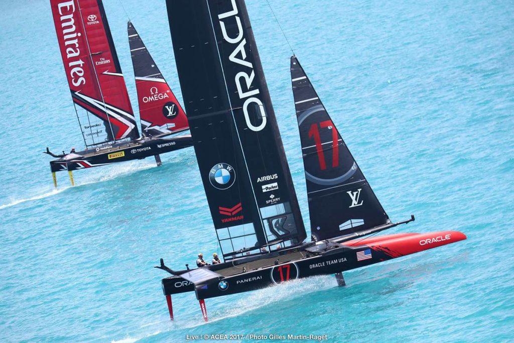 America's Cup, Emirates Team New Zealand, Oracle Team USA, AC35