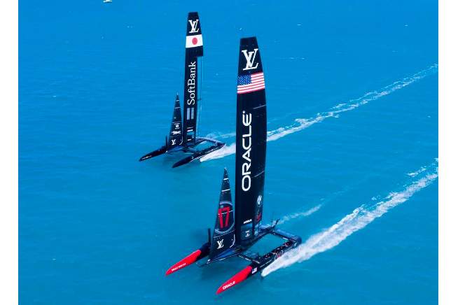 America's Cup, Oracle Team USA, Softbank Team Japan