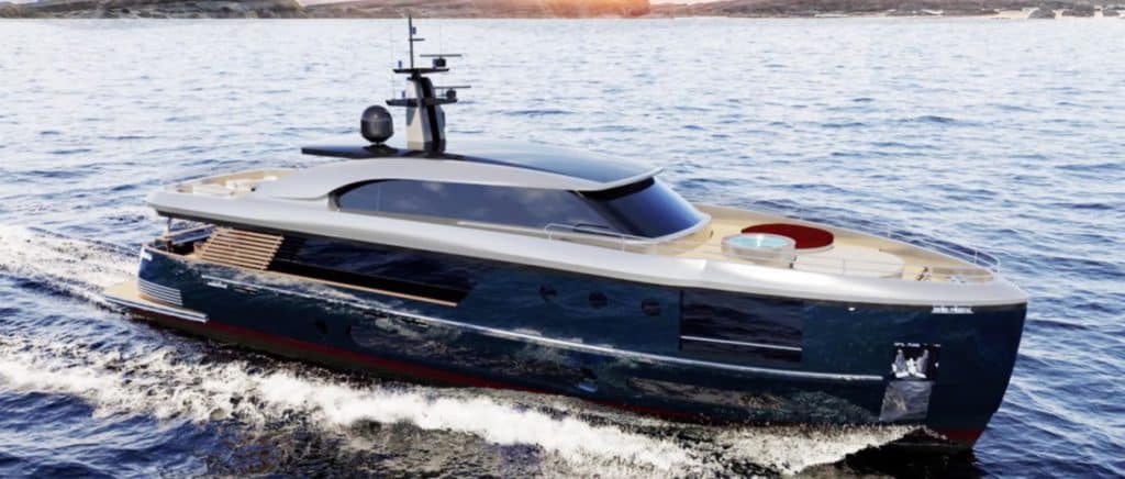 The Azimut Magellano 30 Metri will be the line's new flagship.