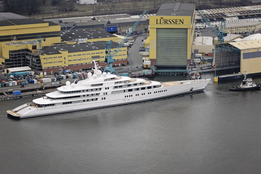 azzam yacht engine