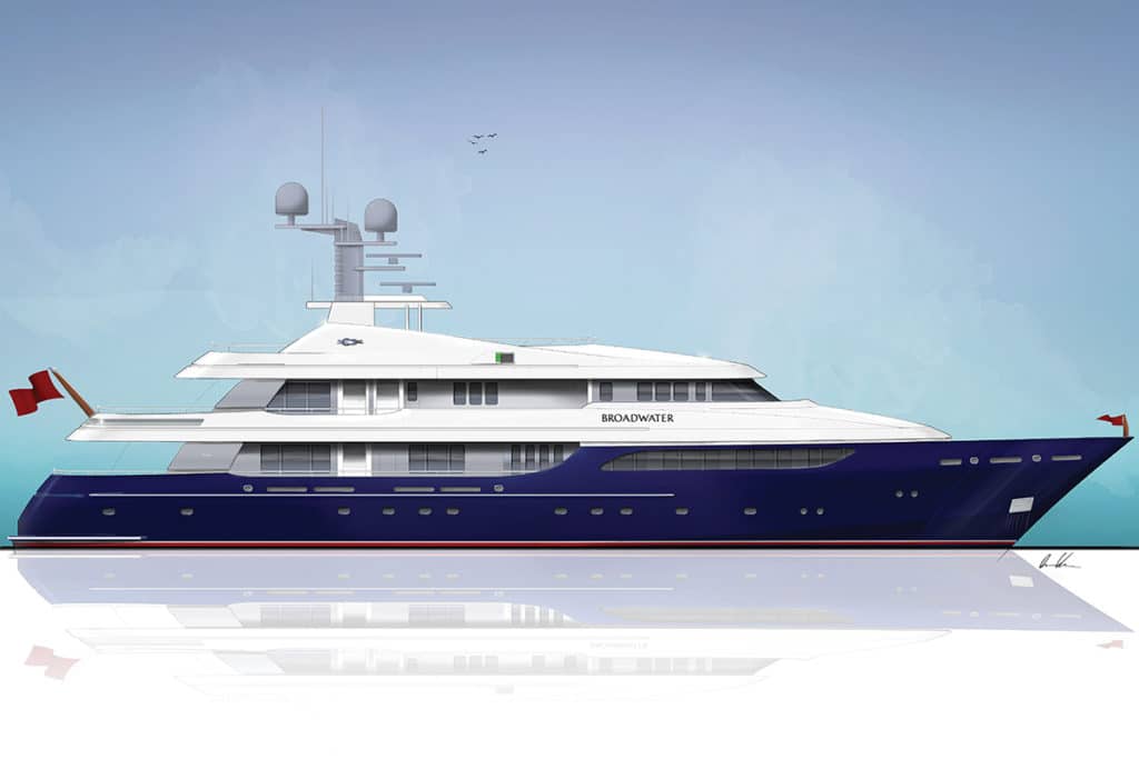 Broadwater, Refit, Feadship