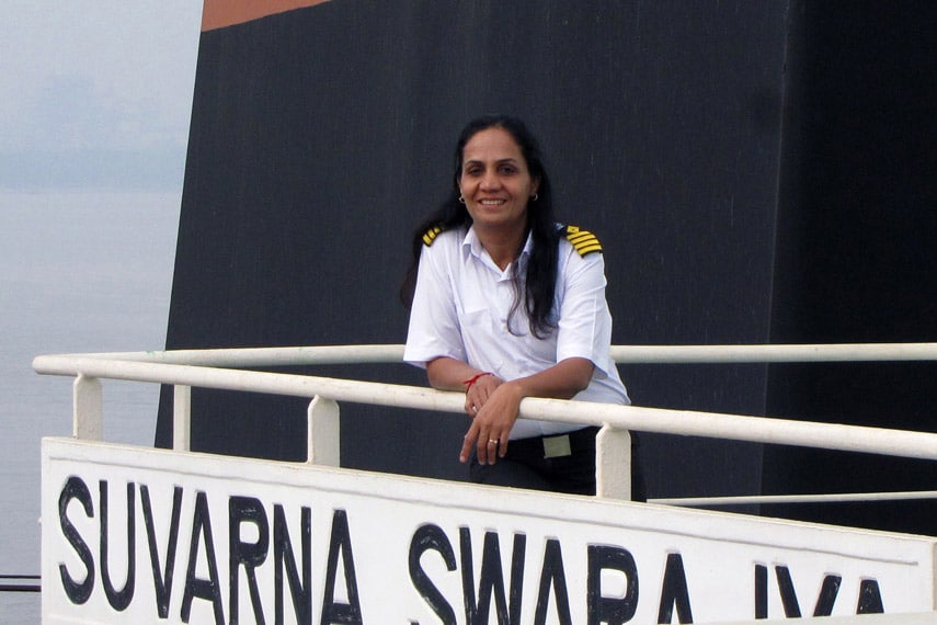 Radhika Menon, IMO Bravery At Sea Award, Female Captain