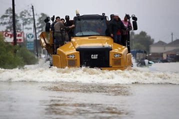 Hurricane Harvey, The Caterpillar Foundation