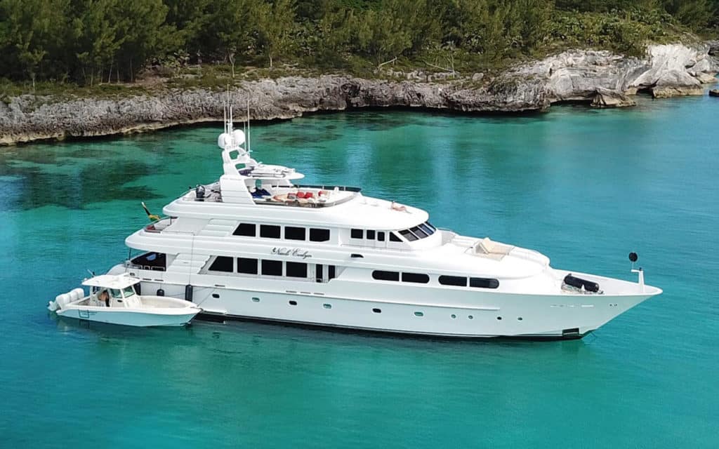 125-foot Cheoy Lee yacht