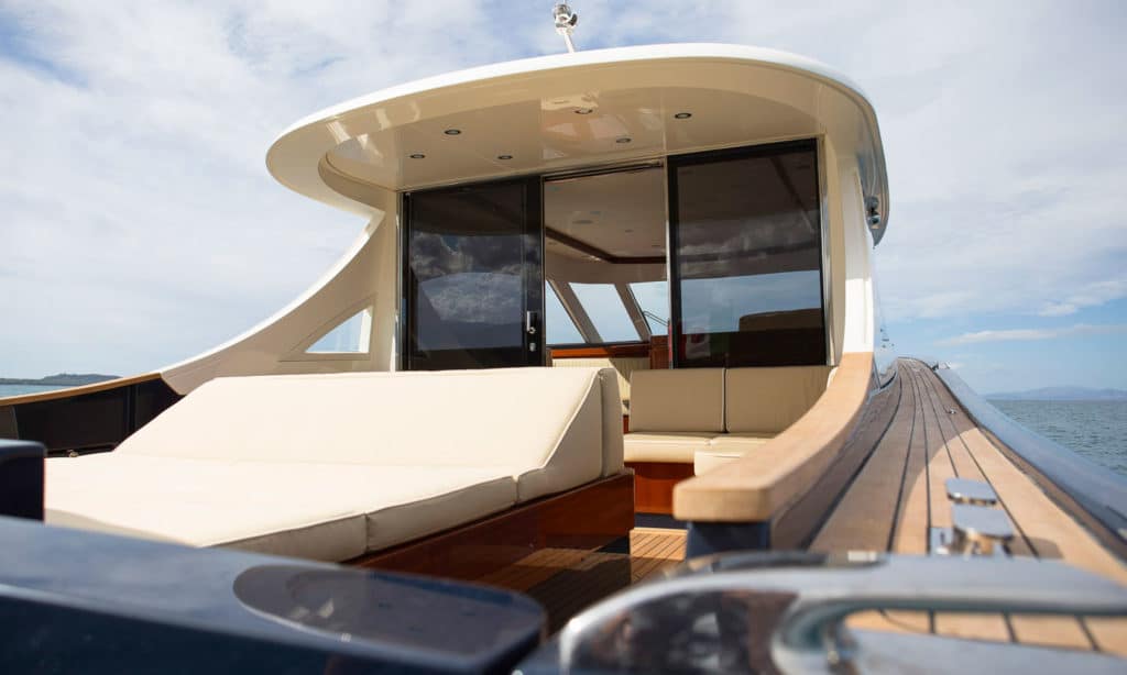 velsheda yacht interior