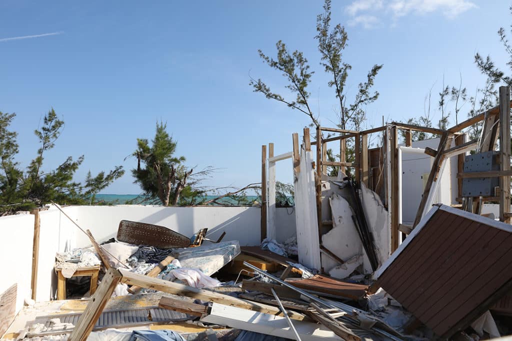 Hurricane Joaquin, Crooked Island, Bahamas