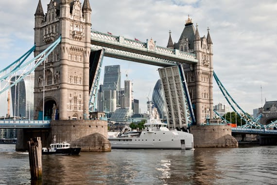 Game Changer, Damen, Yacht Support Vessels, London