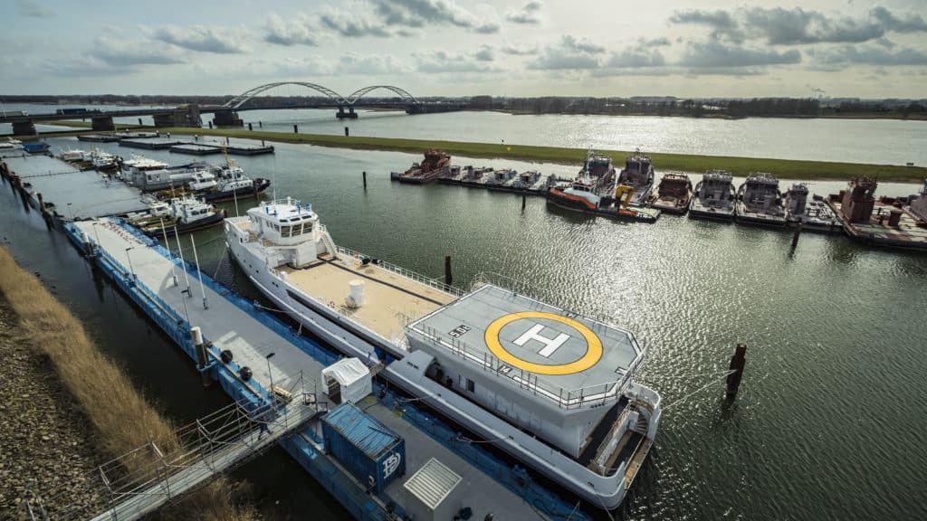 Damen Yachts, Game Changer, Yacht Support Vessel