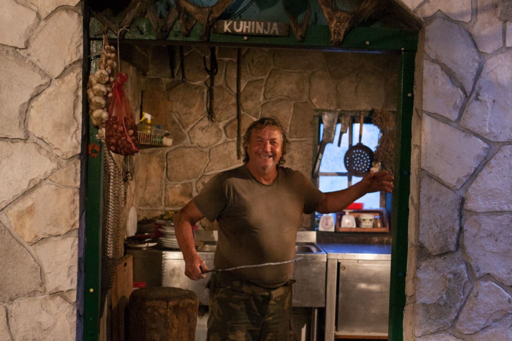 Croatia, Island of Vis, Darko, Home Cooking