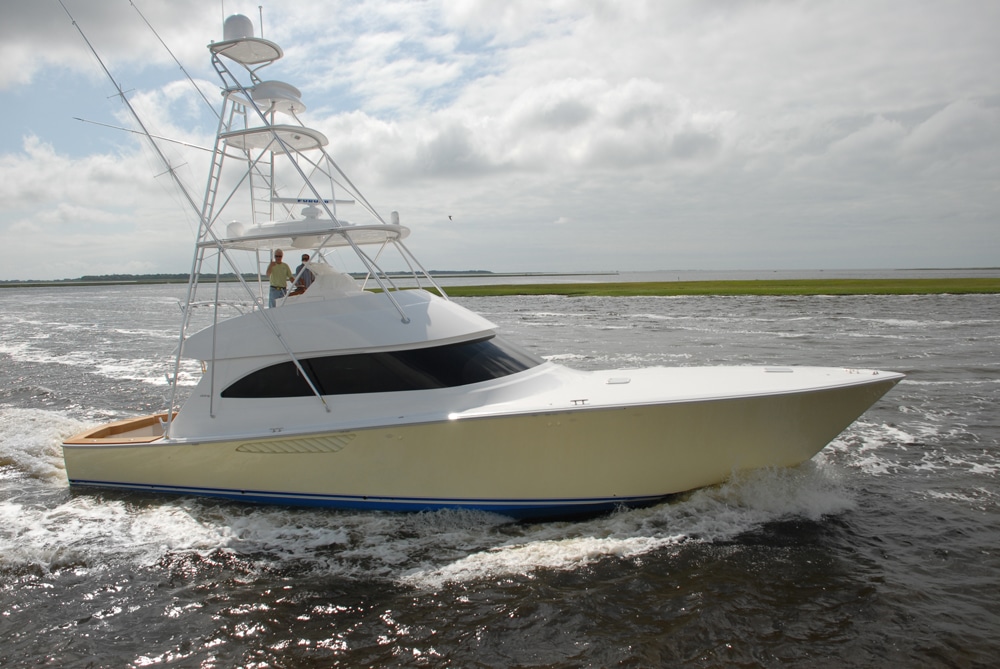55 foot fishing yacht