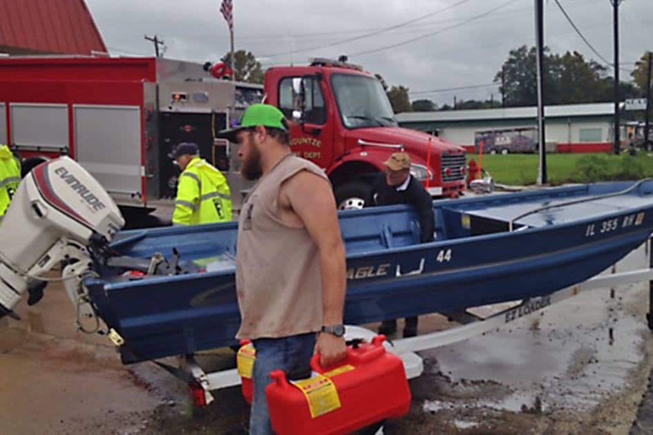 Hurricane Harvey, Evinrude