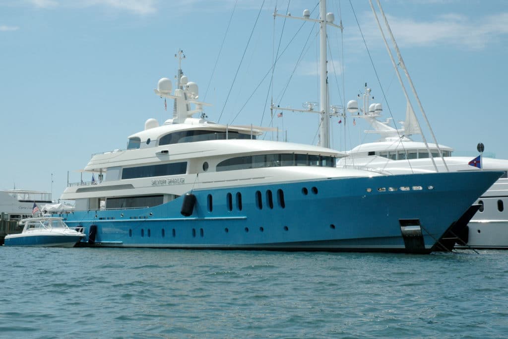 mega yacht nantucket