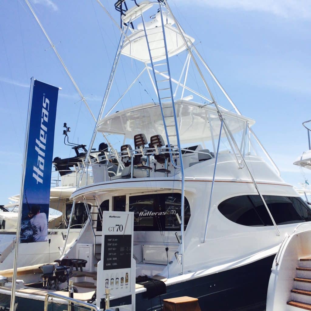 Palm Beach International Boat Show, Yachts
