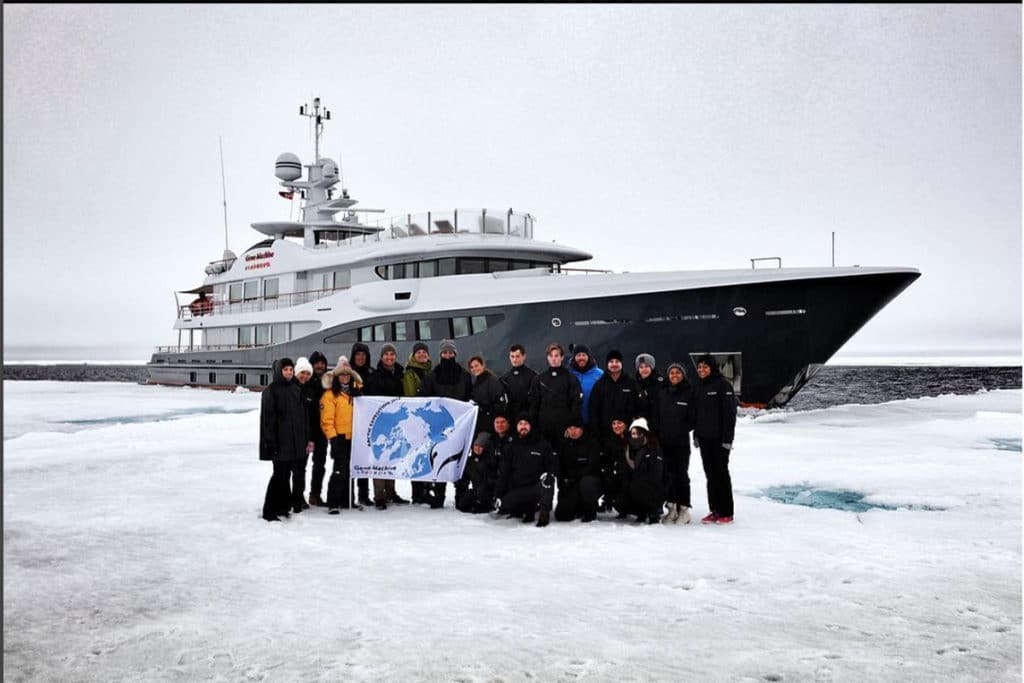 Gene Machine, Amels 180, 9000-nautical-mile cruise