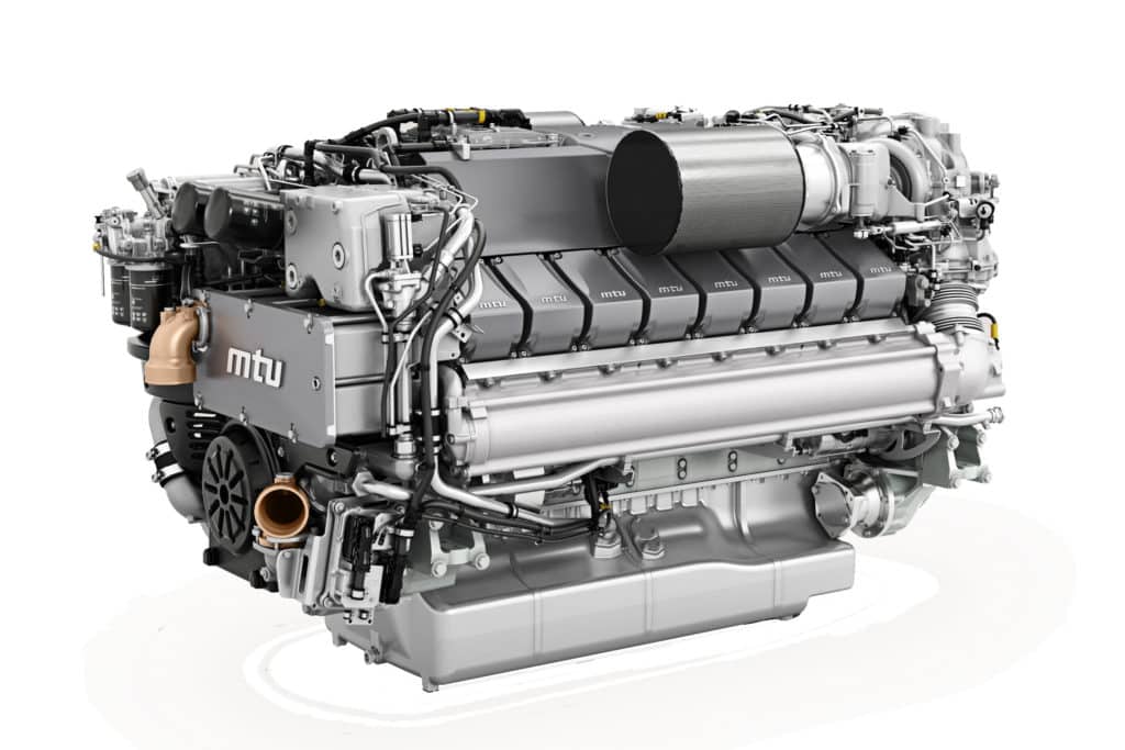 MTU, Genset, Engine, V2000 M96