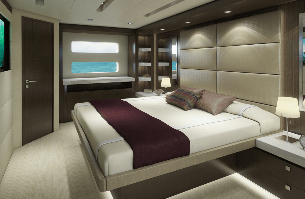 Hatteras 70 Motor Yacht rendering