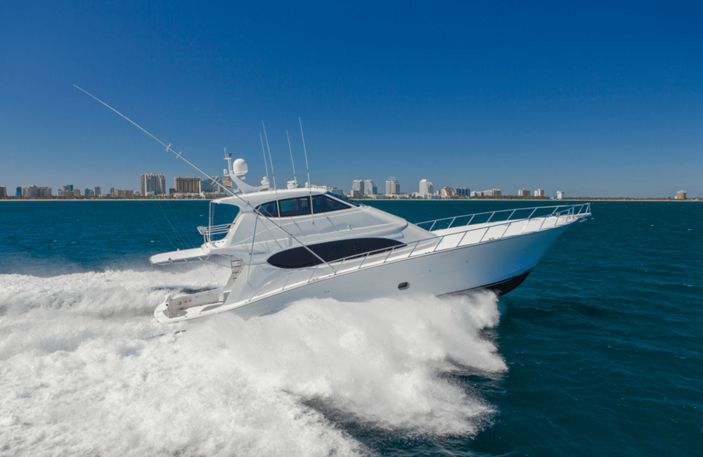 Hatteras, sport-fishing yacht