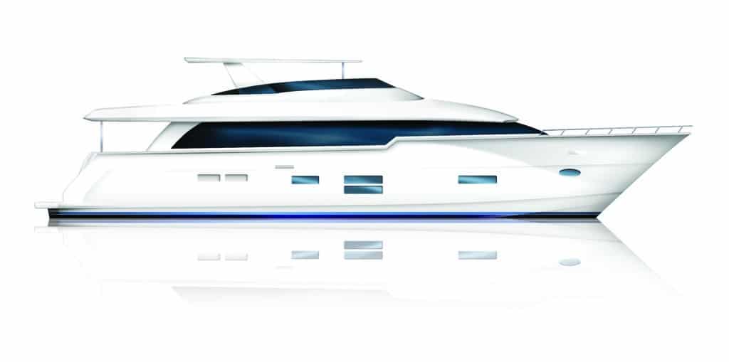 Hatteras 90 Motor Yacht open flybridge