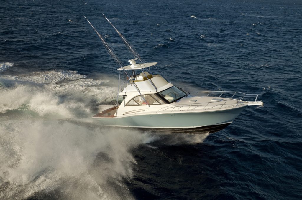 Hatteras Yachts, 45 Express, Fishing, Sport Fishing Boat, Bridge Option