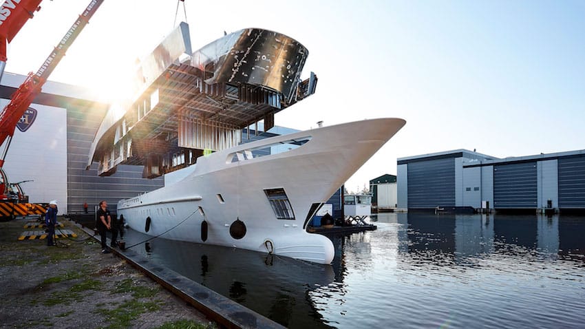 heesen yachts triton