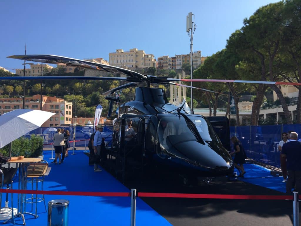 Monaco Yacht Show, Helicopter