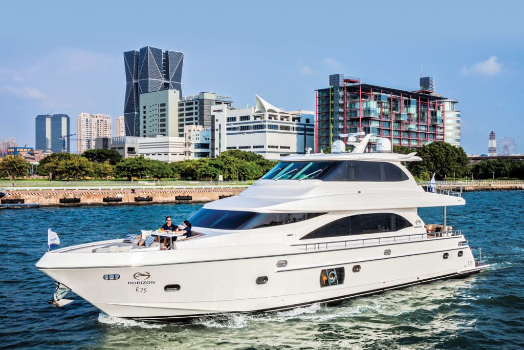 Horizon Yachts, Horizon E75 Motoryacht