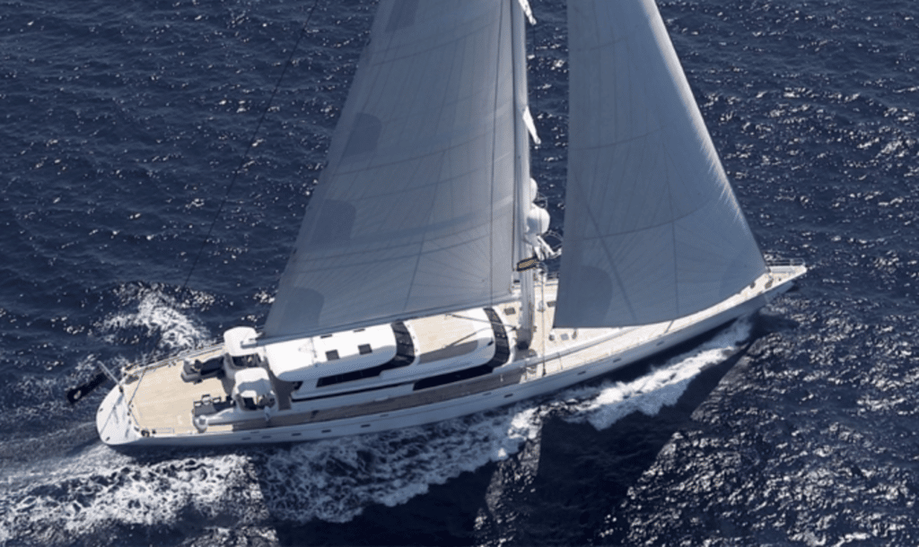 Royal Huisman yacht Hyperion