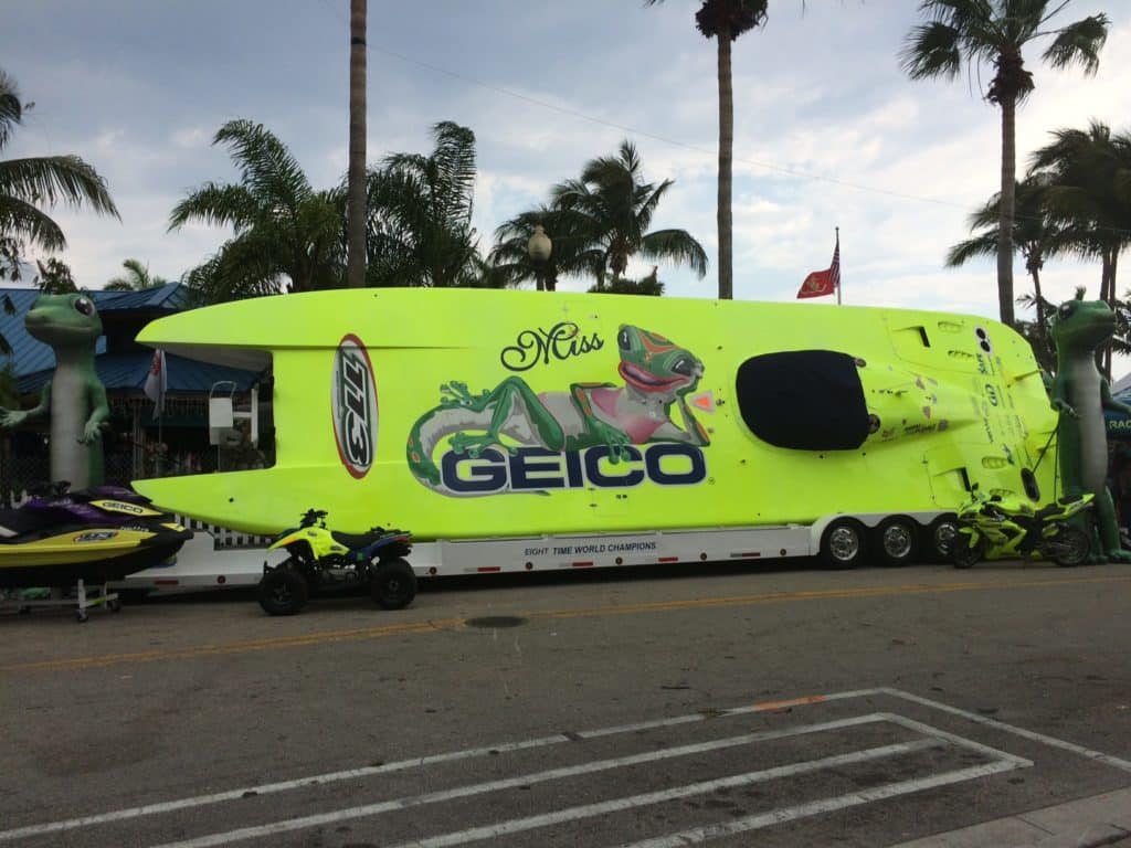 Palm Beach International Boat Show, Miss Geico