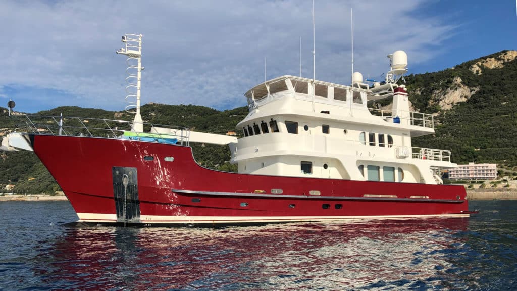 98-foot explorer yacht AB Normal