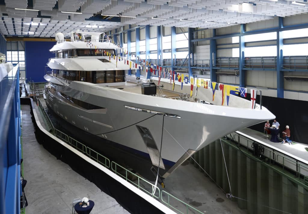 Feadship, Joy, Launch