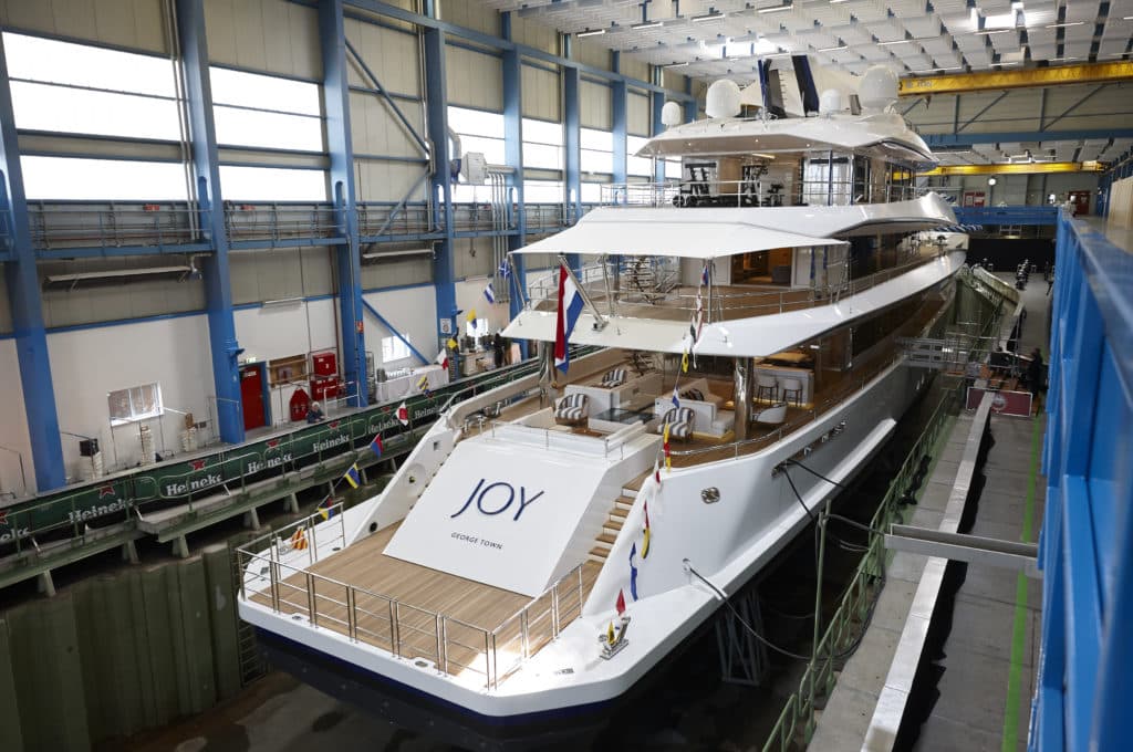 Feadship, Joy, Yacht Launch