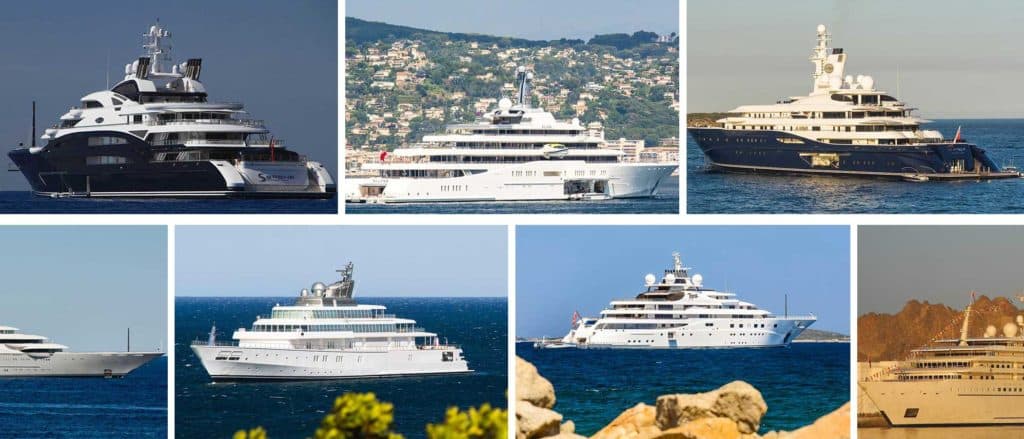 list of largest motor yachts