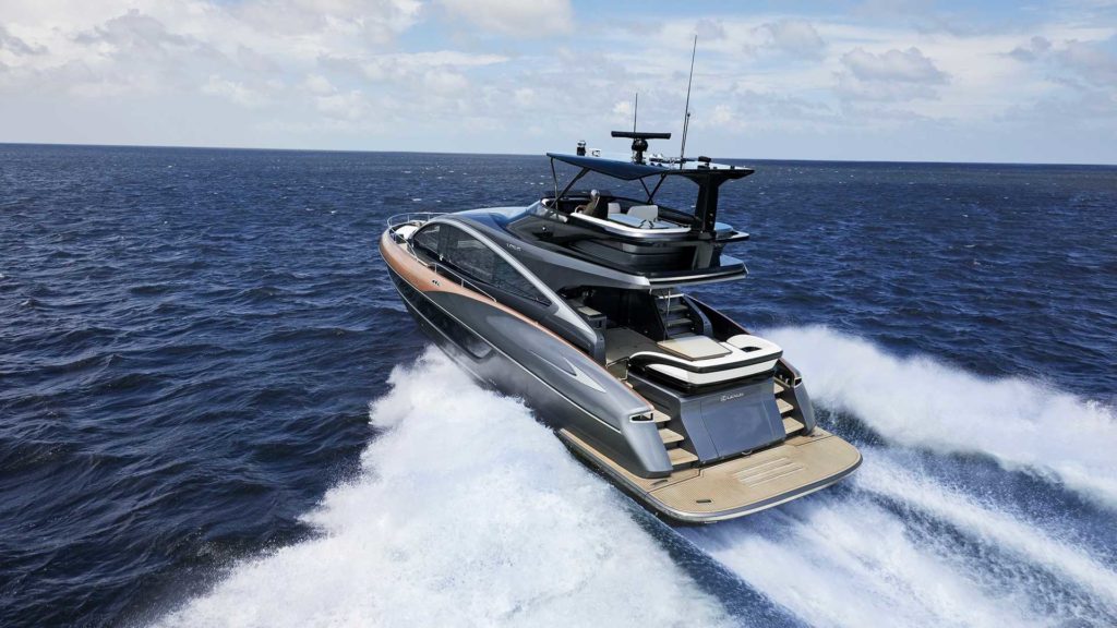Lexus' 65-foot yacht