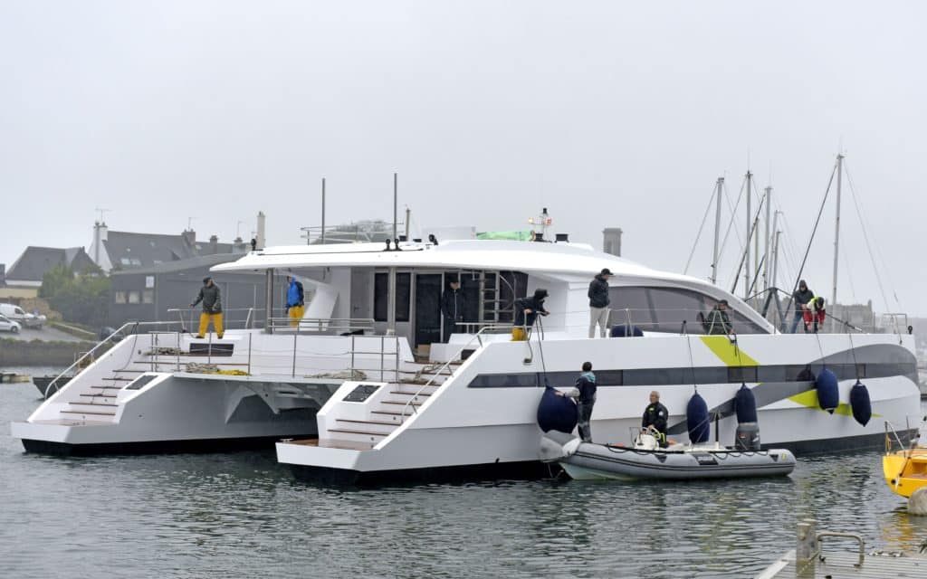 Catamaran, JFA Yachts, Launch, Long Island 85