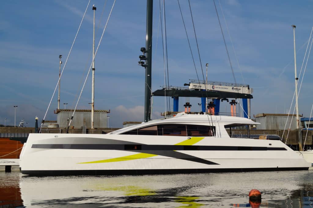 Catamaran, JFA Yachts, Launch, Long Island 85